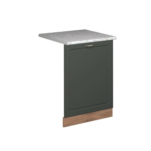 Predný panel umývačky riadu Fame-Line Zelený a zlatý vidiecky dom 60 cm s pracovnou doskou Vicco