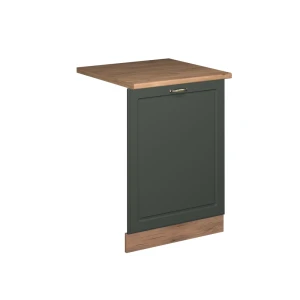 Predný panel umývačky riadu Fame-Line Zelený a zlatý vidiecky dom 60 cm , AP Oak Vicco