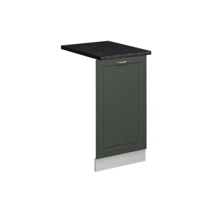 Predný panel umývačky riadu Fame-Line Zelený a zlatý vidiecky dom 45 cm , AP Antracit Vicco