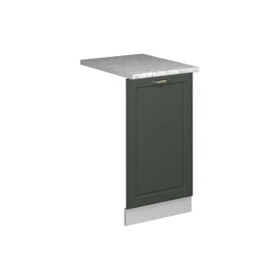 Predný panel umývačky riadu Fame-Line Zelený a zlatý vidiecky dom 45 cm s pracovnou doskou Vicco