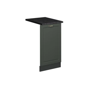 Predný panel umývačky riadu Fame-Line Zelený a zlatý vidiecky dom 45 cm , AP Antracit Vicco