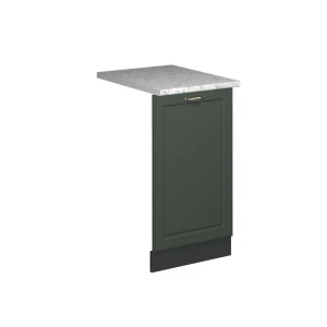 Predný panel umývačky riadu Fame-Line Zelený a zlatý vidiecky dom 45 cm s pracovnou doskou Vicco
