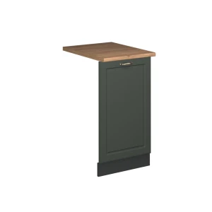 Predný panel umývačky riadu Fame-Line Zelený a zlatý vidiecky dom 45 cm , AP Oak Vicco