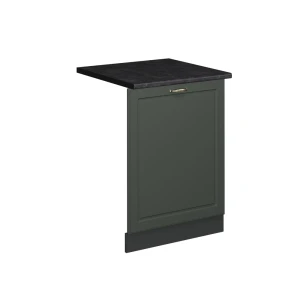 Predný panel umývačky riadu Fame-Line Zelený a zlatý vidiecky dom 60 cm , AP Antracit Vicco