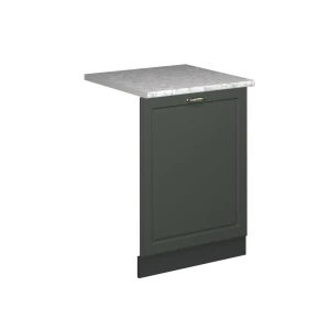 Predný panel umývačky riadu Fame-Line Zelený a zlatý vidiecky dom 60 cm s pracovnou doskou Vicco