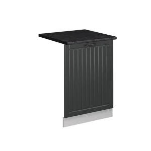 Geschirrspülblende Fame-Line Casa de campo antracite 60 cm , AP Antracite Vicco