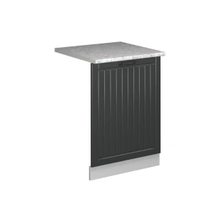 Geschirrspülblende Fame-Line Casa de campo antracite 60 cm , Mármore AP Vicco