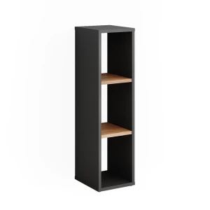 Standregal Orlando Anthrazit/Goldkraft Eiche 21.6 x 80.1 cm Vicco