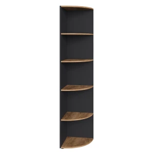 Półka narożna Ecki Antracyt/złoty dąb 40 x 180 cm Vicco