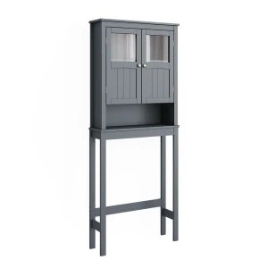 Toiletskab Bianco Grå 69 x 171 cm Vicco