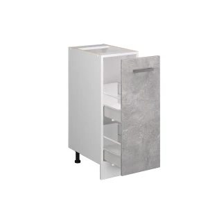 Apothekerschrank R-Line Beton 30 cm , AP Marmor livinity®