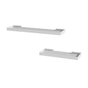 Wandregal Erni Branco 60x3 cm 2er-Set Vicco