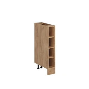 Køkkenreol R-Line Gold power oak 15 cm uden bordplade Vicco