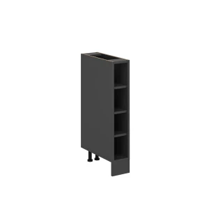 Køkkenreol R-Line Antracit 15 cm uden bordplade Vicco