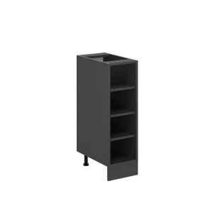 Køkkenreol R-Line Antracit 25 cm uden bordplade Vicco