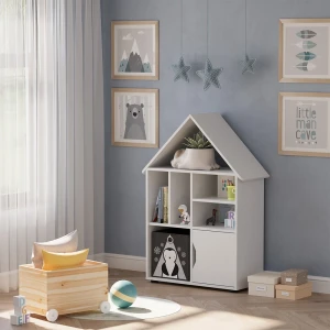 Kinderregal Estell Weiß 71 x 112.2 cm Vicco
