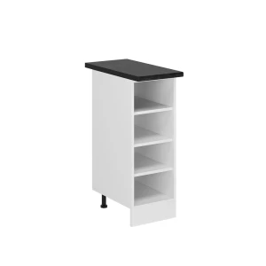 Køkkenreol R-Line Hvid 30 cm , BP Antracit Vicco