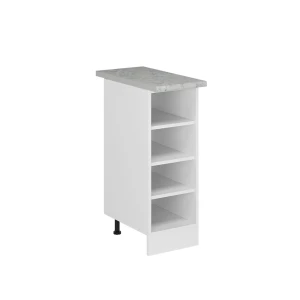 Køkkenreol R-Line Hvid 30 cm , BP Marmor Vicco
