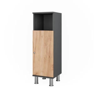 Midi-skab Fynn Antracit/gylden eg 30 x 95 cm Vicco