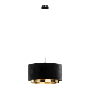 pendel lysekrone Goldamo Sort 45 x 25.7 cm Vicco