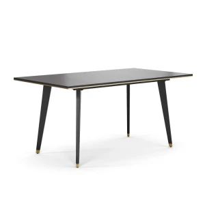 Ruokapöytä Goldamo Musta 160-200 x 90 cm Laajennettava Vicco