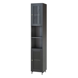 Badeværelsesskab Malte Grå 30 x 171.5 cm Vicco