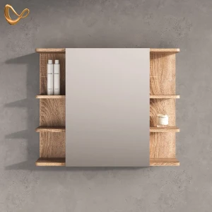Badspiegelschrank Fucino Sonoma 79.6 x 64 cm livinity®