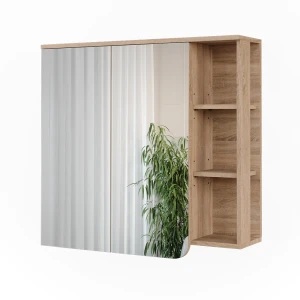 Spejlskab Karen Sonoma/Hvid 80 x 75 cm Vicco