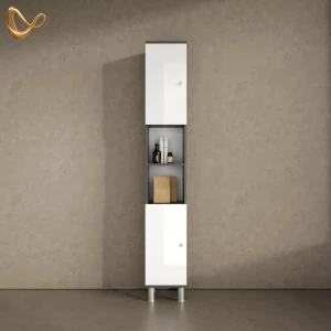 Badschrank Fucino Anthrazit 30 x 190 cm livinity®