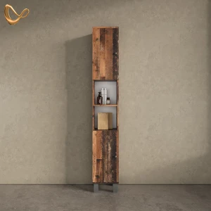 Badschrank Fucino Eiche rustikal 30 x 190 cm livinity®