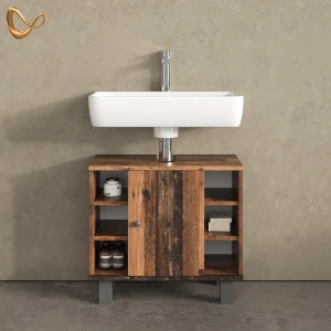 Waschbeckenunterschrank Fucino Antikholz 60 x 54 cm livinity®