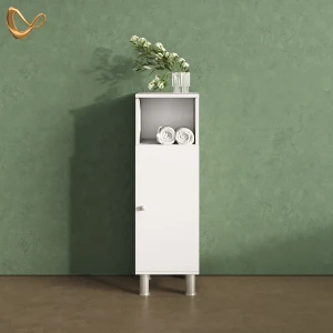 Midischrank Fucino Weiß 30 x 95 cm livinity®