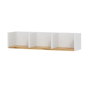 Væghylde Tomy Hvid/gylden eg 90 x 20 cm Vicco