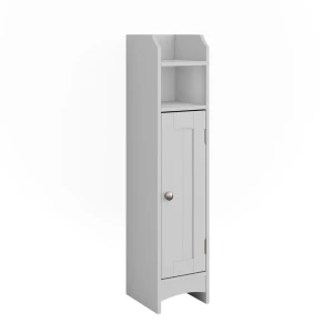 Midi kaappi Bianco Valkoinen 18x81 cm 5 lokeroa Vicco