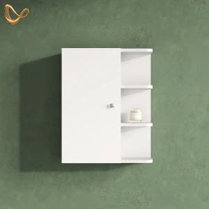 Badschrank Fucino Weiß 47.2 x 59.2 cm livinity®