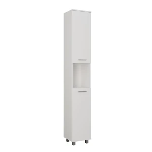 Højt skab Ilias Hvid 30.2 x 190 cm med 2 døre Vicco