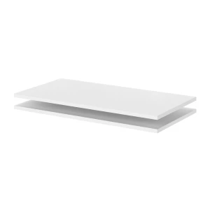 Tablette Claus Blanc Lot de 2 Vicco