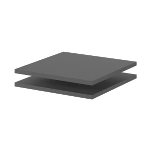 Tablette Claus Anthracite Lot de 2 Vicco
