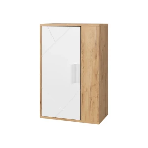 Vægskab Berno Gold power eg/hvid 50.1 x 78.4 cm med 2 rum Vicco