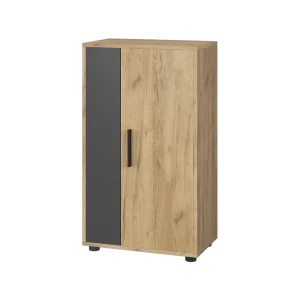 Kommode Berno Guld power eg/antracit 50.1 x 87.3 cm med 2 rum Vicco