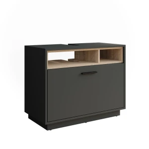 Underskab Beatrice Antracit/Sonoma 80 x 64 cm med skuffe Vicco