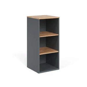Midischrank Viktor Anthrazit/Goldkraft Eiche 40.2 x 88.2 cm Vicco