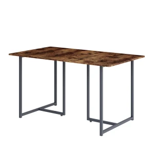 Spisebord Merido Rustik eg/grå 140 x 80 cm Vicco