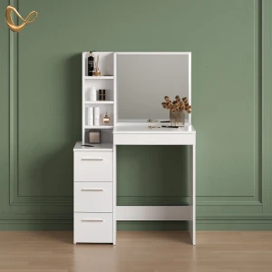 Schminktisch Ivera Weiß 79.9 cm livinity®