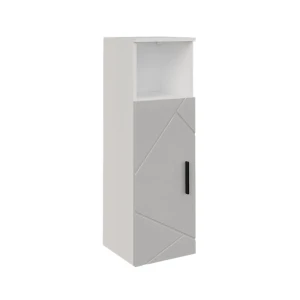 Midi-skab Irma Hvid/hvid højglans 30 x 93 cm med dør Vicco