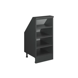 Szafa na dach skośny Rion Antracyt 40 x 81.6 cm z 4 przegrodami Vicco