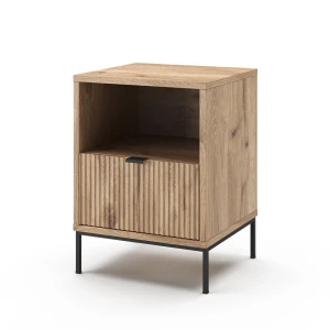 Sengebord Eliza Viking Eg 40 x 55 cm med 1 skuffe Vicco