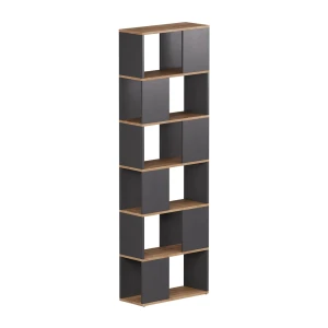 Séparation de pièce Eneos Anthracite/chêne doré 60x186cm Vicco