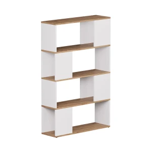 Rumdeler Eneos Hvid/gylden eg 80 x 124.5 cm Vicco