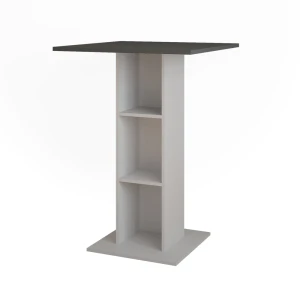 Barbord Repose Antracit/hvid 75 x 75 cm Vicco